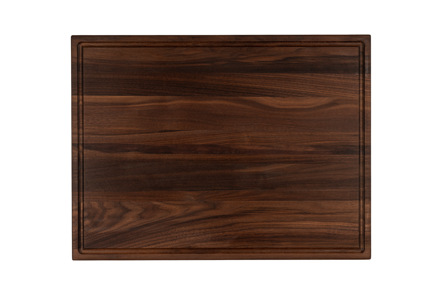 Walnut - BBGH24 - Butcher Block with Juice Groove - 24''x18''x1-1/4''