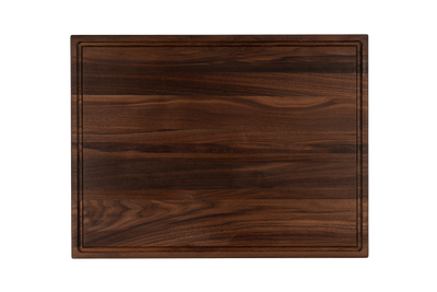 Walnut - BBGH24 - Butcher Block with Juice Groove - 24''x18''x1-1/4''