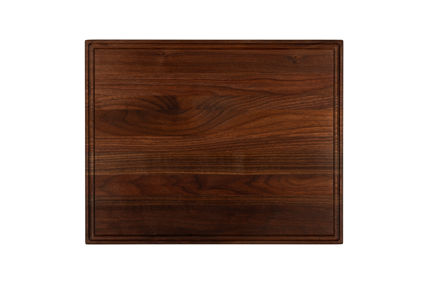 Walnut - G191 - Large Thick Cutting Board with Juice Groove 19''x15''x1''