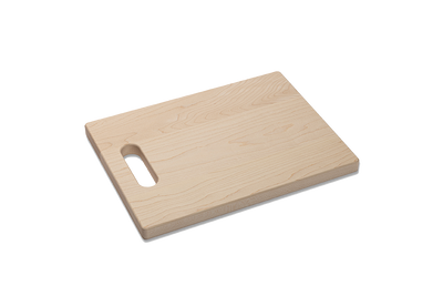 Maple - IH12 - Small Cutting Board with Cutout Handle 12''x9''x3/4''