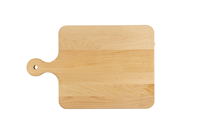 Maple - OH16 - Cutting Board with Rounded Handle 16''x10-1/2''x3/4''