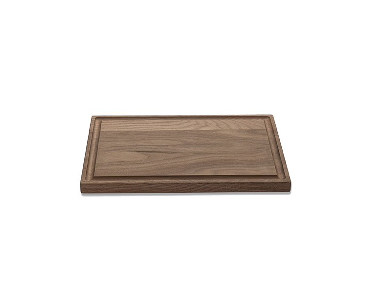 Walnut - G12 - Small Cutting Board with Juice Groove 12''x8''x3/4''