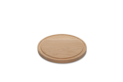Cherry - R10 - Small Round Cutting Board with Juice Groove 10-1/2''x3/4''