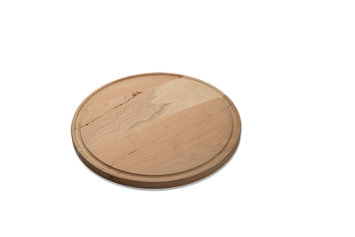 Cherry - R13 - Large Round Cutting Board with Juice Groove 13-1/2''x3/4''