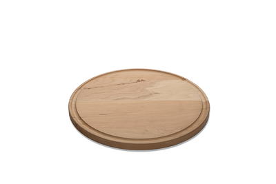 Cherry - R13 - Large Round Cutting Board with Juice Groove 13-1/2''x3/4''
