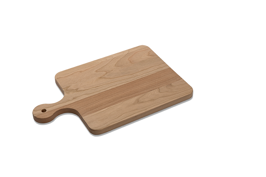 Cherry - OH16 - Cutting Board with Rounded Handle 16''x10-1/2''x3/4''