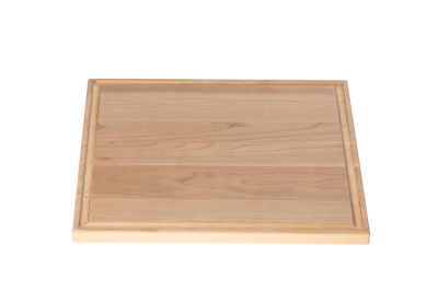 Cherry - SQG14 - Square Cutting Board with Juice Groove 14-1/4''x14-1/4''x3/4''