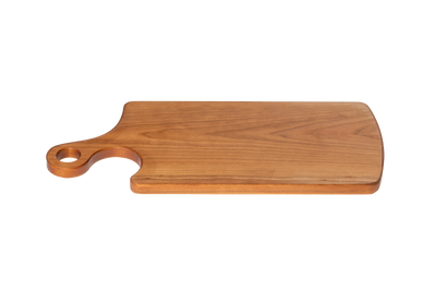 Cherry - COH18 - Serving Board With Curved Handle 18''x7-1/2''x3/4''