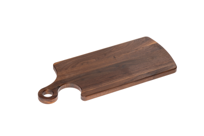 Walnut - WCOH18 - Serving Board With Curved Handle 18''x7-1/2''x3/4''